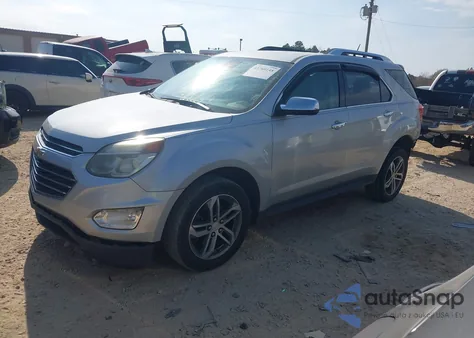 2016 Chevrolet Equinox Ltz from USA, damaged, VIN 2GNALDEK0G6182353